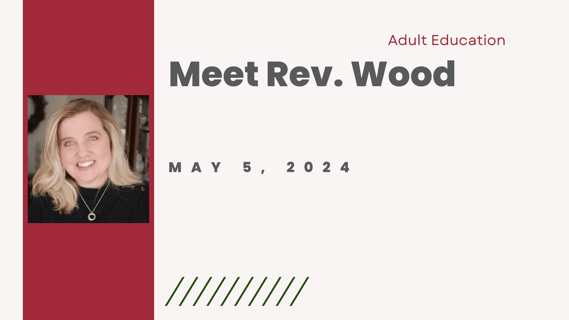 Meet Rev. Shelly Wood