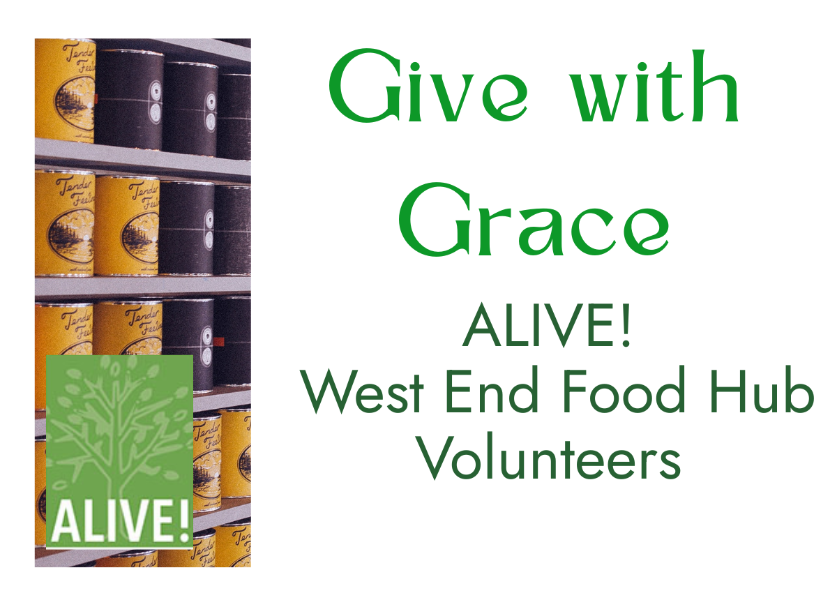 Give with Grace volunteer opps
