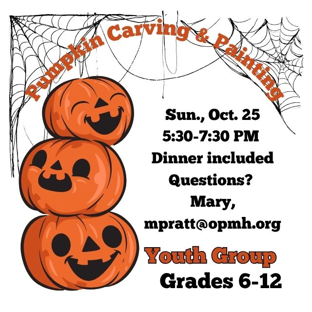 pumpkin carving with youth